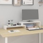 Soporte de monitor madera maciza pino blanco (52-101)x22x14 cm | Foro24.es | Tu tienda online para hogar, jardín y más Foro24.es