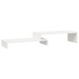 Soporte de monitor madera maciza pino blanco (52-101)x22x14 cm | Foro24.es | Tu tienda online para hogar, jardín y más Foro24.es