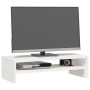 Soporte de monitor madera maciza pino blanco (52-101)x22x14 cm | Foro24.es | Tu tienda online para hogar, jardín y más Foro24.es