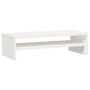 Soporte de monitor madera maciza pino blanco (52-101)x22x14 cm | Foro24.es | Tu tienda online para hogar, jardín y más Foro24.es