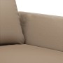 Juego de sofás con cojines 3 piezas cuero sintético capuchino de , Sofás - Ref: Foro24-3201759, Precio: 442,03 €