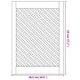 Puertas de armario entramado 2 uds madera pino 49,5x69 cm | Foro24.es | Tu tienda online para hogar, jardín y más Foro24.es
