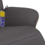 Sillón reclinable de masaje con reposapiés cuero sintético gris | Foro24.es | Tu tienda online para hogar, jardín y más Foro24.es
