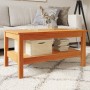 Mesa de centro madera maciza de pino marrón cera 80x50x40 cm | Foro24.es | Tu tienda online para hogar, jardín y más Foro24.es