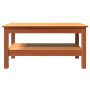 Mesa de centro madera maciza de pino marrón cera 80x50x40 cm | Foro24.es | Tu tienda online para hogar, jardín y más Foro24.es