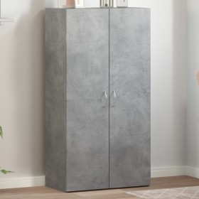 Armario archivador madera ingeniería gris hormigón 60x32x115 cm de , Armarios archivadores - Ref: Foro24-840775, Precio: 81,1...