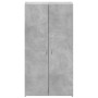 Armario archivador madera ingeniería gris hormigón 60x32x115 cm de , Armarios archivadores - Ref: Foro24-840775, Precio: 81,1...