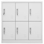 Lockers, 5 units, light gray steel, 90x45x92.5 cm by vidaXL, Lockers and storage cabinets - Ref: Foro24-3095235, Price: 925,2...