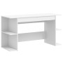 Escritorio madera de ingeniería blanco 140x50x75 cm de , Escritorios - Ref: Foro24-840548, Precio: 103,98 €, Descuento: %