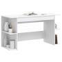 Escritorio madera de ingeniería blanco 140x50x75 cm de , Escritorios - Ref: Foro24-840548, Precio: 103,98 €, Descuento: %