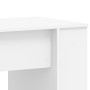 Escritorio madera de ingeniería blanco 140x50x75 cm de , Escritorios - Ref: Foro24-840548, Precio: 103,98 €, Descuento: %