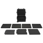 Maletín portátil de vuelo PP negro 62,5x49,5x37 cm de , Bolsas y fundas para cámaras - Ref: Foro24-4007253, Precio: 242,15 €