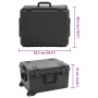 Maletín portátil de vuelo PP negro 62,5x49,5x37 cm de , Bolsas y fundas para cámaras - Ref: Foro24-4007253, Precio: 242,15 €