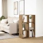 Librería divisora madera roble artisan 69,5x29x103,5 cm de , Librerías y estanterías - Ref: Foro24-858020, Precio: 62,18 €