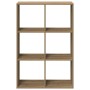 Librería divisora madera roble artisan 69,5x29x103,5 cm de , Librerías y estanterías - Ref: Foro24-858020, Precio: 62,18 €