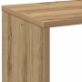 Librería divisora madera roble artisan 69,5x29x103,5 cm de , Librerías y estanterías - Ref: Foro24-858020, Precio: 62,18 €