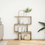 Librería divisora 3 niveles madera roble artisan 70x24x97 cm | Foro24.es | Tu tienda online para hogar, jardín y más Foro24.es