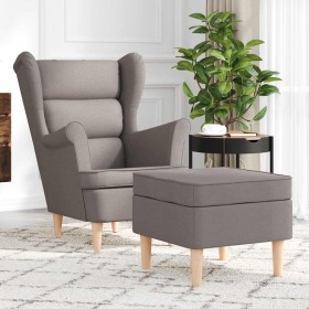 Sillón eléctrico reclinable elevable de tela gris taupe | Foro24.es | Tu tienda online para hogar, jardín y más Foro24.es