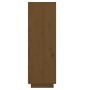 Solid pine wood shoe cabinet in honey brown color, 30x34x105 cm by vidaXL, Shoe racks and shoe organizers - Ref: Foro24-81355...
