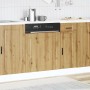 Panel lavavajillas Porto madera contrachapada roble artesanal