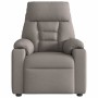 Sillón reclinable de masaje eléctrico tela gris taupe de , Sillones - Ref: Foro24-3303029, Precio: 252,61 €, Descuento: %