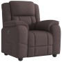Sillón reclinable de tela marrón oscuro | Foro24.es | Tu tienda online para hogar, jardín y más Foro24.es