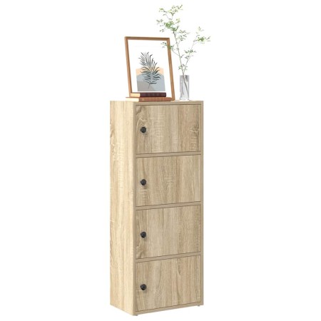 Estantería de madera de ingeniería roble sonoma 40x24x102 cm de , Librerías y estanterías - Ref: Foro24-860375, Precio: 64,47 €