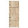 Estantería de madera de ingeniería roble sonoma 40x24x102 cm de , Librerías y estanterías - Ref: Foro24-860375, Precio: 64,47 €