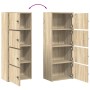 Estantería de madera de ingeniería roble sonoma 40x24x102 cm de , Librerías y estanterías - Ref: Foro24-860375, Precio: 64,47 €