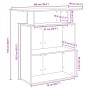 Mostrador de recepción blanco 100x40x104cm madera de ingeniería | Foro24.es | Tu tienda online para hogar, jardín y más Foro24.es