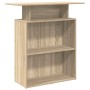 Mostrador recepción roble sonoma 100x40x104cm madera ingeniería de , Escritorios - Ref: Foro24-859053, Precio: 99,83 €, Descu...