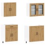 Mueble de cocina Kalmar 4 piezas artesanal roble de , Armarios de cocina - Ref: Foro24-3314870, Precio: 338,16 €