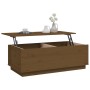 Couchtisch aus massivem Kiefernholz honigbraun 100x50x35 cm von vidaXL, Couchtisch - Ref: Foro24-813423, Preis: 82,03 €, Raba...