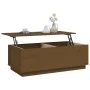 Solid pine honey brown coffee table 100x50x35 cm by vidaXL, Coffee table - Ref: Foro24-813423, Price: 82,03 €, Discount: %