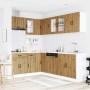 Mueble de cocina Lucca 11 piezas artesanal roble de , Armarios de cocina - Ref: Foro24-3314900, Precio: 794,70 €, Descuento: %