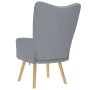 Sillón de relax de tela gris claro de , Sillones - Ref: Foro24-4016767, Precio: 104,80 €
