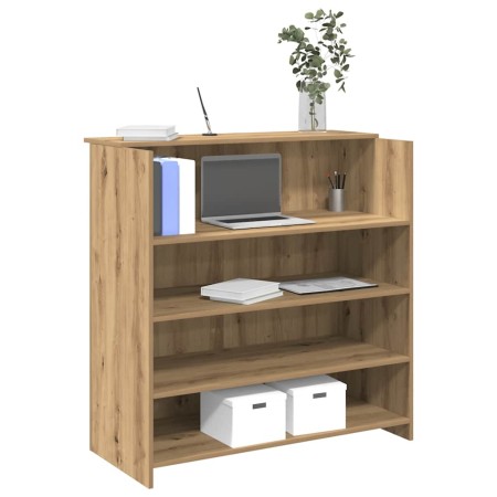 Mostrador de recepción roble artisian 100x50x103,5 cm | Foro24.es | Tu tienda online para hogar, jardín y más Foro24.es
