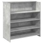 Mostrador de recepción gris hormigón 100x50x103,5 cm | Foro24.es | Tu tienda online para hogar, jardín y más Foro24.es