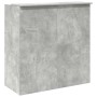 Mostrador de recepción gris hormigón 100x50x103,5 cm | Foro24.es | Tu tienda online para hogar, jardín y más Foro24.es