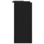 Mostrador de recepción roble negro 100x50x103,5 cm de , Escritorios - Ref: Foro24-3324161, Precio: 175,45 €, Descuento: %
