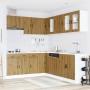 Mueble de cocina Porto 11 piezas artesanal roble de , Armarios de cocina - Ref: Foro24-3314940, Precio: 809,04 €