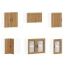Mueble de cocina Porto 11 piezas artesanal roble de , Armarios de cocina - Ref: Foro24-3314940, Precio: 809,04 €