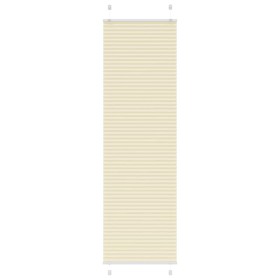 Estor Plisado crema 60x200 cm Tela Ancho 59,4 cm Poliéster de , Persianas y estores - Ref: Foro24-4015305, Precio: 20,47 €, D...