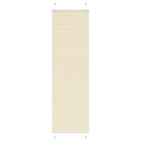 Estor Plisado crema 60x200 cm Tela Ancho 59,4 cm Poliéster de , Persianas y estores - Ref: Foro24-4015305, Precio: 20,47 €, D...