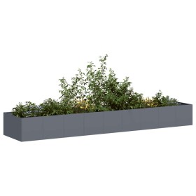 Jardinera acero gris antracita 360x80x40 cm de , Maceteros y jardineras - Ref: Foro24-860768, Precio: 214,17 €, Descuento: %