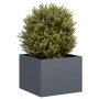 Jardinera acero gris antracita 40x40x30 cm | Foro24.es | Tu tienda online para hogar, jardín y más Foro24.es