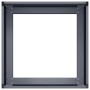 Jardinera acero gris antracita 40x40x30 cm | Foro24.es | Tu tienda online para hogar, jardín y más Foro24.es