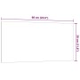 Pizarra magnética de pared vidrio templado negro 60x30 cm | Foro24.es | Tu tienda online para hogar, jardín y más Foro24.es