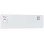 Pizarra magnética de pared vidrio templado blanco 100x30 cm | Foro24.es | Tu tienda online para hogar, jardín y más Foro24.es