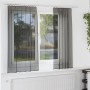Cortinas de gasa con bolsillos para varillas 2 uds. negro | Foro24.es | Tu tienda online para hogar, jardín y más Foro24.es